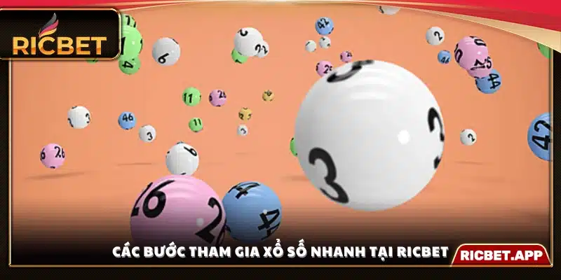 Quy trình tham gia Xổ Số Nhanh Ricbet 